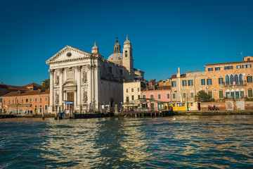 Fototapeta premium VENICE, VENETO / ITALY - DECEMBER 26 2019: Venice view