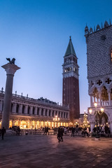 Naklejka premium VENICE, VENETO / ITALY - DECEMBER 26 2019: Venice view