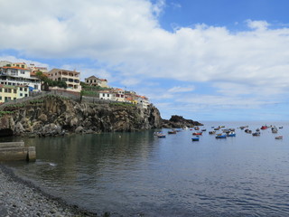 Fototapeta na wymiar Insel Madeira Küste bei Funchal