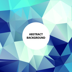 Abstract Color Polygon Background Design, Abstract Geometric Origami Style With Gradient