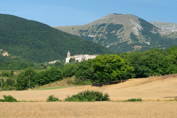 Landscape near Monte Cucco, Marches, Italy