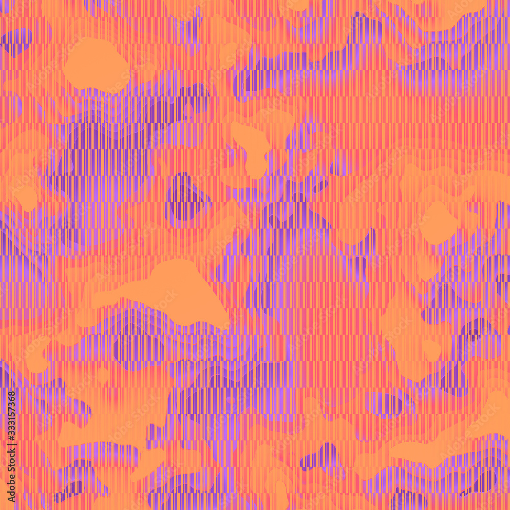 Leinwandbilder Topographic multi colored map abstract. Tech motion graphic design. 3d rendering