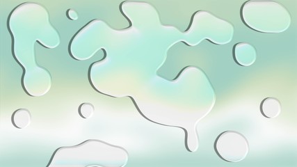 Liquid abstract structure.Blue background with moving water. Fluid structure.