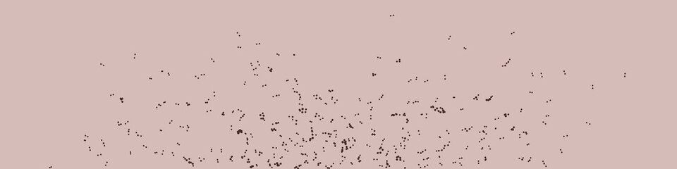 Fototapeta premium Network Mesh Procedural Art background illustration