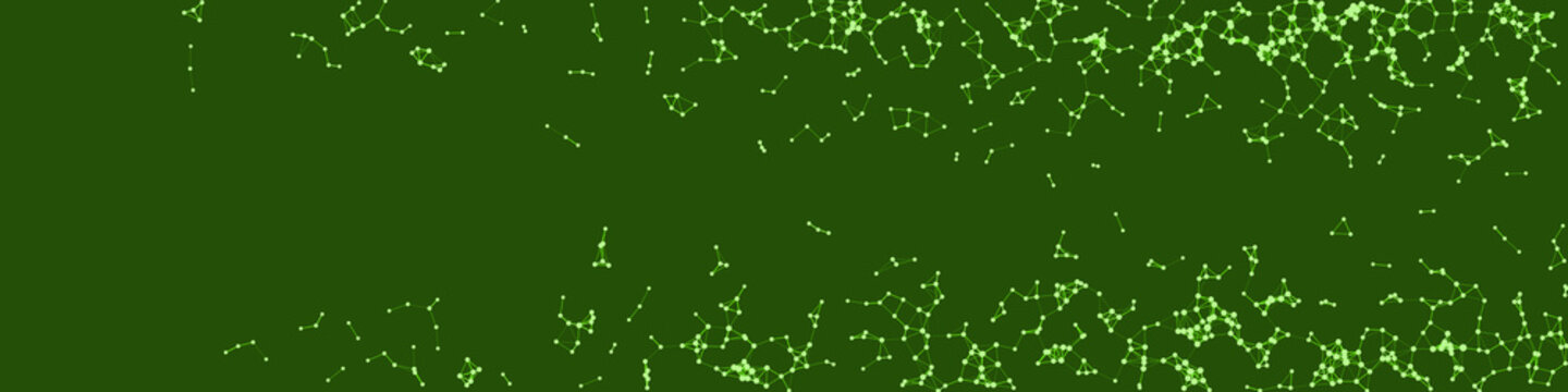 Network Mesh Procedural Art background illustration