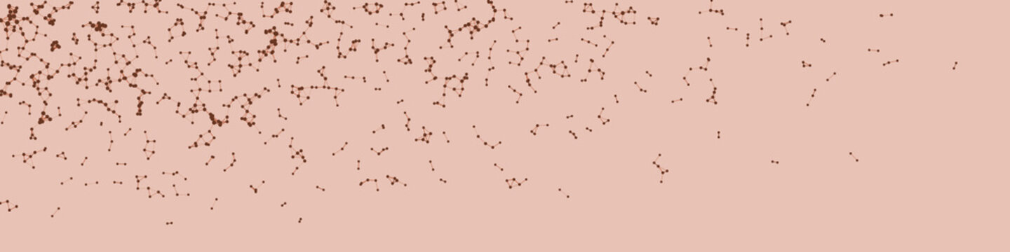 Network Mesh Procedural Art background illustration