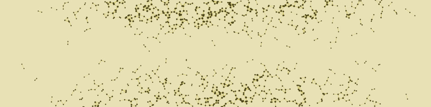 Network Mesh Procedural Art background illustration