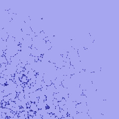 Network Mesh Procedural Art background illustration