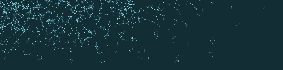 Network Mesh Procedural Art background illustration