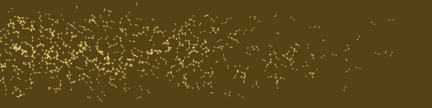 Network Mesh Procedural Art background illustration