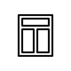 Layout Vector Colour With Line Icon Illustration