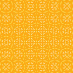 Vector seamless pattern, yellow wallpaper background texture in modern style.