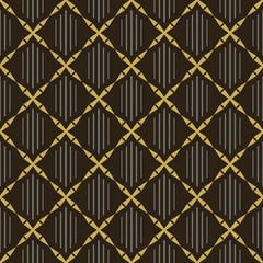 Geometric texture seamless pattern, modern wallpaper background, vector illustration