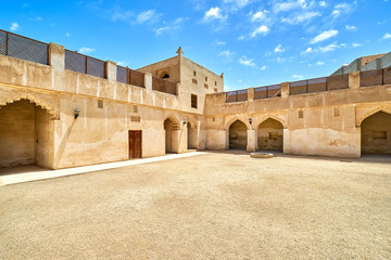 Old rural house with a courtyard in Bahrain