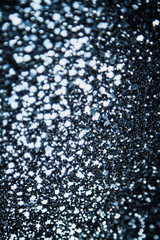 Blue Glitter Abstract Background