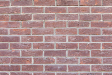 Modern brown brick wall background