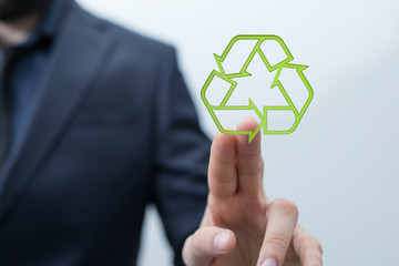Ecology Concept. Environmentally friendly planet.