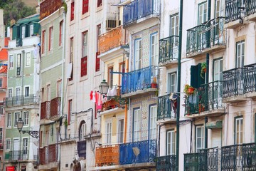 Fototapeta na wymiar Colorful Lisbon, Portugal