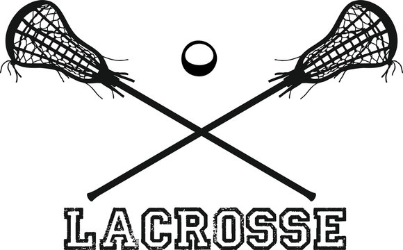Lacrosse sticks image Royalty Free Vector Image