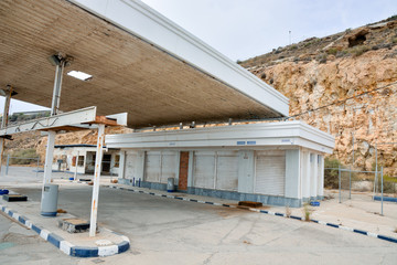 Abandoned Gas Station along the Route 66