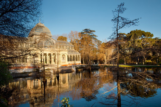 Crystal Palace at Retiro Park (Parque El Retiro), Madrid, Spain