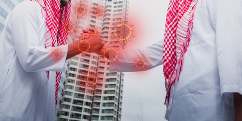 Covid virus-19,Prevention healthcare and medical concept,the most transmission of virus or bacterai...