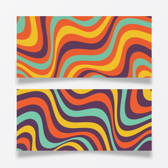 Abstract background wave  pattern with abstract shapes and colors.