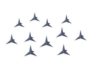 撒菱のイラスト