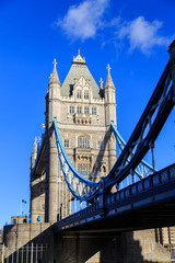 Fototapeta na wymiar London Tower Bridge and the River Thames