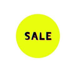 Sale discount. Banner offer price discount. Special offer label. Vector