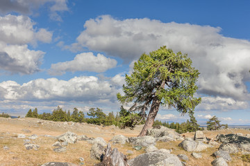 Mongolia landscape. Altai Tavan Bogd National Park in Bayar-Ulgii
