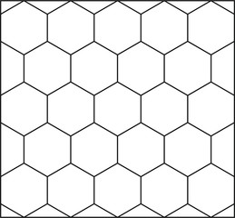 abstract background with hexagons