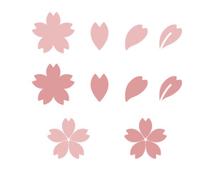 さくらのアイコン／桜／花びら／花