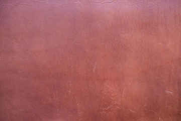 Abstract red brown cartier cow leather