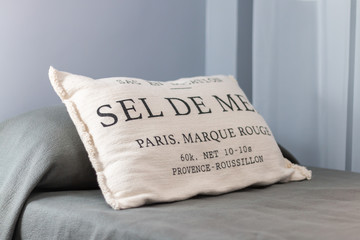 Pillow with nice message