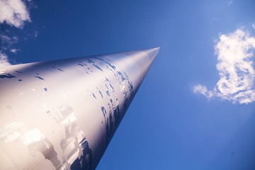 Fototapeta premium The Spire on O'Connell Street, Dublin, Ireland