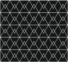 Naklejka premium seamless geometric pattern