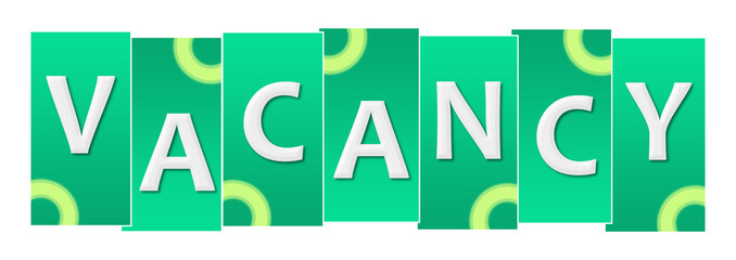 Vacancy Turquoise Green Rounded Squares Horizontal 