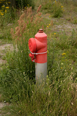 Fire hydrant in the city of Copenhagen