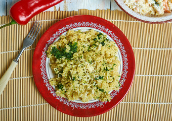 Creamy Spinach Parmesan Orzo