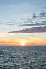 Obraz premium Sunset over the sea