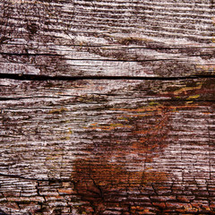 Textured natural wood background made of old wood