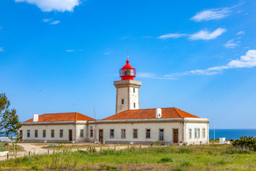 Fototapeta na wymiar historic lighthouse of Carvoeiro