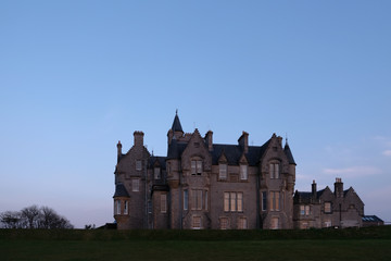 Obraz premium Glengorm Castle sur l'île de Mull en Ecosse