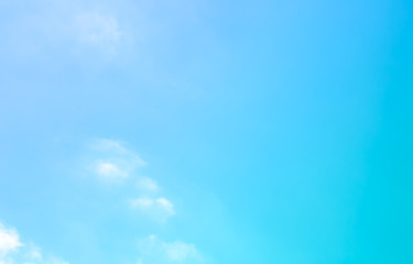 blue sky with beautiful natural white clouds