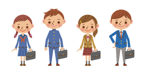 中学生（高校生）4人