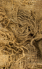 background of burlap hessian sacking