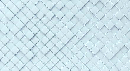 3D rendering of the white geometry background.