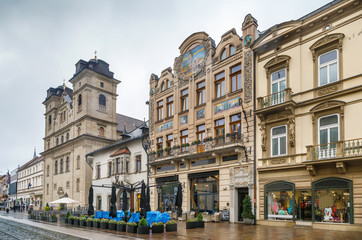 Obraz premium Street in Kosice, Slovakia