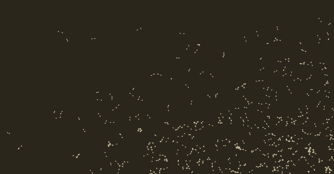Procedural Network Mesh Art background illustration